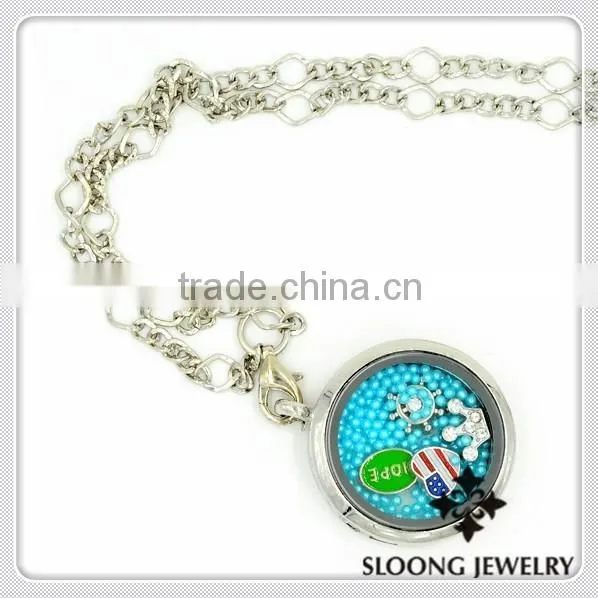 Fashion Charm Boy and Girl Living Heart Pendant Necklace photo-6