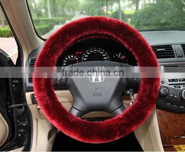 Reliable Quality Steering Wheel Cover of Beige photo-2