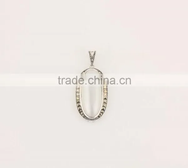 Wholesale Silver Jewelry Thailand Birth Stone Pendant Fit Silver 925 Necklace photo-2