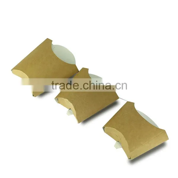 Disposable French Fries Chips Paper Box Brown Craft Paper Case French Fries Packaging Box photo-2