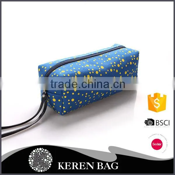 China Supplier 10 Years Experience Dotted Canvas Wallet and Purse photo-2