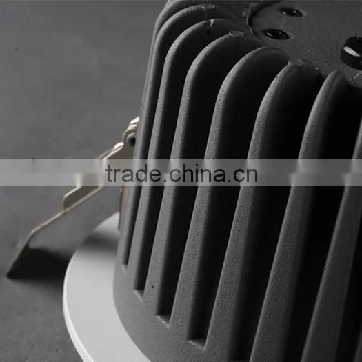 Commercial Kitchen Light Fixture / Led Downlight With 120mm Cut Out / Super Bright Cob Led Ceiling Light Fixture photo-6