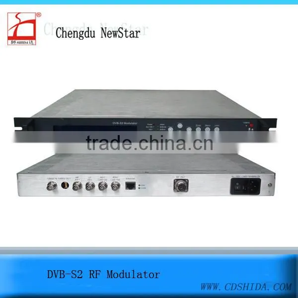 DVB-S2 RF modulator hdmi to rf modulator digital headend