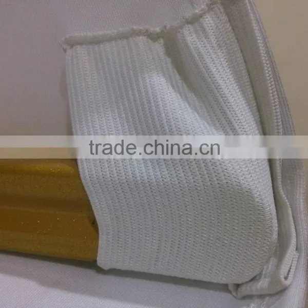 Outdoor Party Cheap Chair Cover White Wedding photo-5