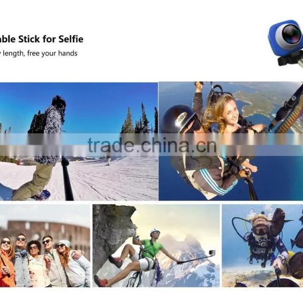 Mini Sports Action Camera 360 Degree Panoramic VR Camera Build-in WiFi Mini Ultra Life DV photo-5