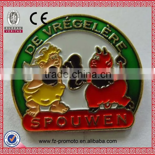 Classic Style Metal Football Badge Pin photo-6