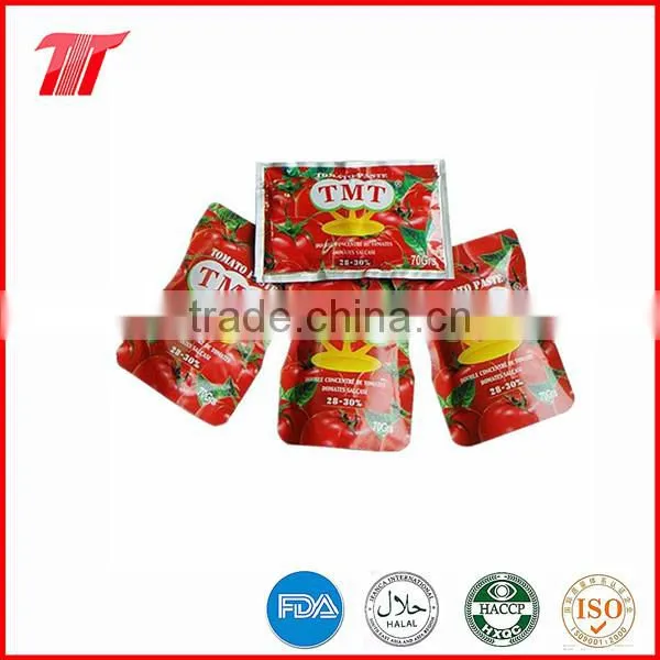 Low Price 56g Sachet Tomato Paste for American Market photo-2