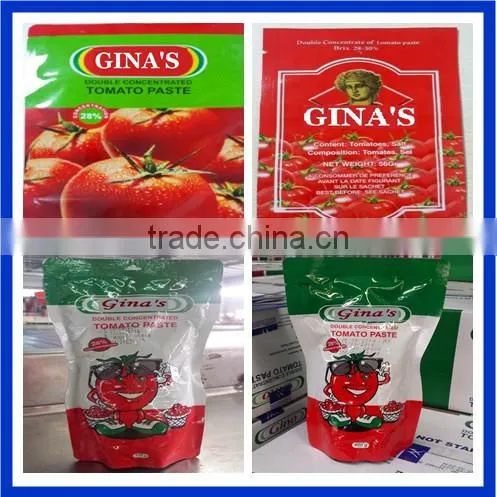 Halal Fresh Tomato Paste Middle East, European Market Different Brix Good Red Color