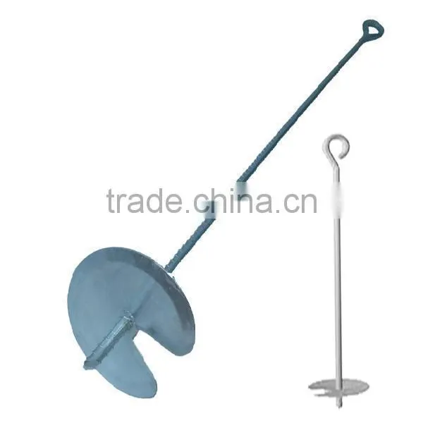Hot Dipped Galvanized Auger Ground Anchor Ground Spike Anchor Ground Anchor photo-3