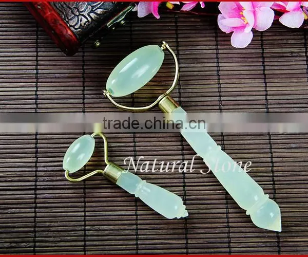 Manufacturer:jade Face Roller Massager Hot Stone Jade Massager photo-3