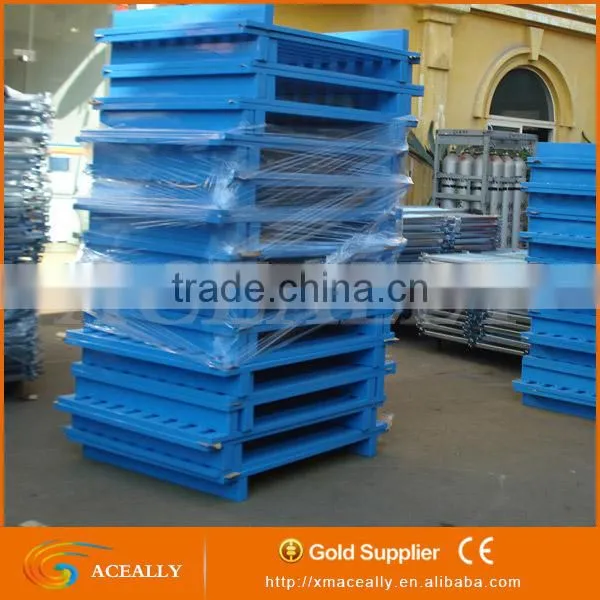 Metal Pallet Racks Customizable Warehouse Steel Pallet Metal Pallets Industrial Storage Racks photo-4