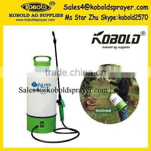 12L Rechargeable Electric Trolley Garden Pump Sprayer photo-2