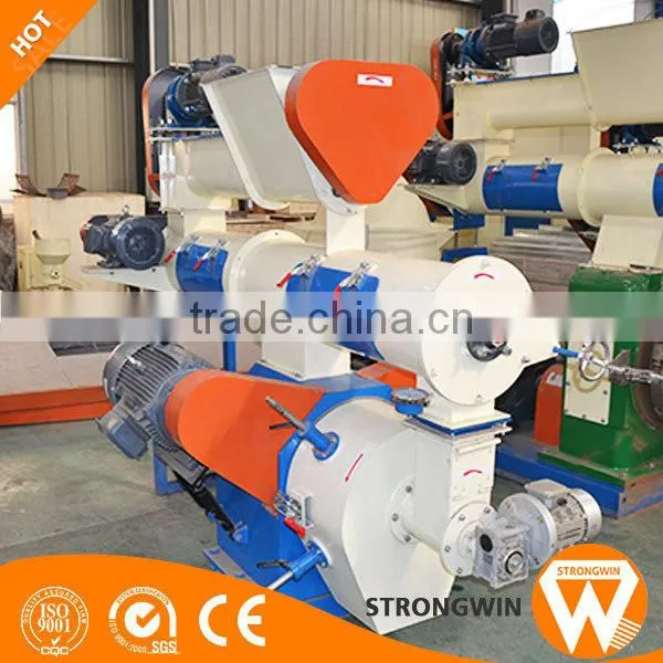Hot Sale Strongwin Stainless Steel 1t/h Rabbit Ox Sheep Cattle Feed Pellet Mill Machine for Sale photo-5