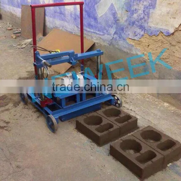 Neweek Hollow Brick Making Hand Press Cement Brick Machine photo-2