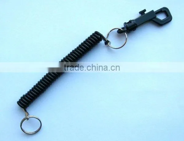 Plastic Coil Key Chains
