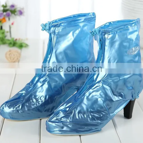 2016 Hot Sales High Quality Non-disposable High Heel Pvc Shoe Cover