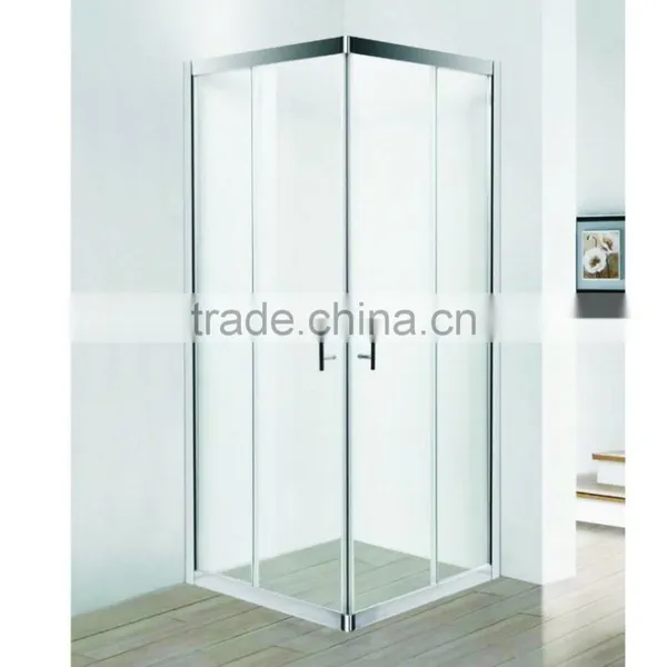 6mm Clear Safety Toughened Glass Shower Enclosure