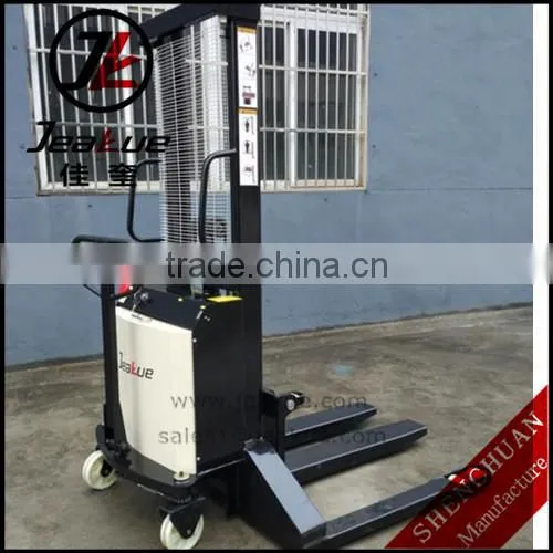 2T Straddle Semi Electric Forklift Stacker photo-5