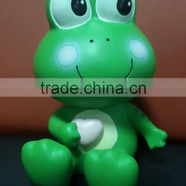 OEM Blow Molding Factory,3D Cartoon Toy,Plastic Frog Toy. photo-2