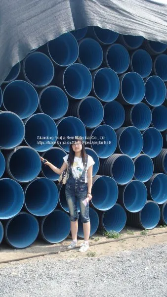 DWC Doubl Wall Corrugated HDPE Drainage Pipe photo-3