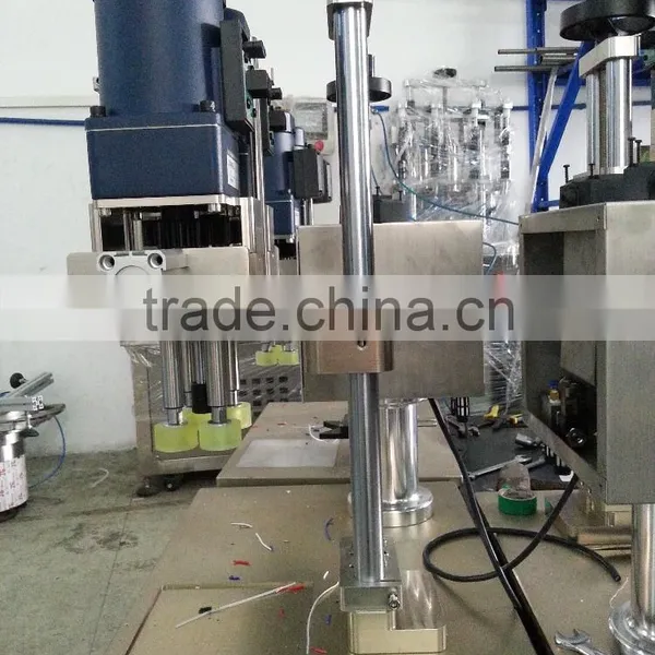 Low Price and High Quality Semi-automatic Special-shaped Cover Block Machine/capping Machine photo-3