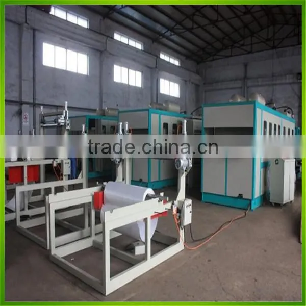 Fully Automatic Machine to Make Food Containers With Robot photo-2