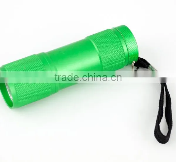 Ninghai Betion Electrical Supply Cheapest 3AAA Battery Mini 9 LED Torch Aluminium Led Flashlight photo-4
