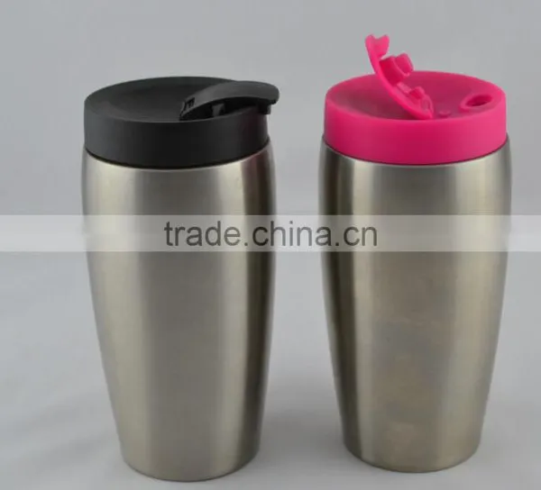 Logo Customized 450ml Double Wall Auto Mug/cup