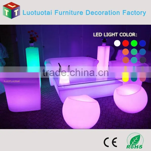 High-grade Illuminated Led Bar Furniture Battery Opertaed Remote Control Led Bar Sofa LTT-SA07 photo-5