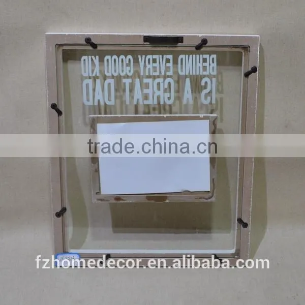 New Arrival! Mirror/glass Picture Photo Frame With Customized Printing photo-5