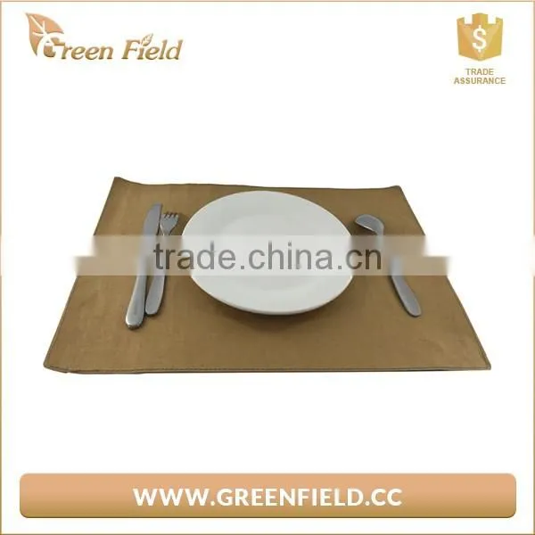 Green Field Washable Kraft Paper Placemat photo-3
