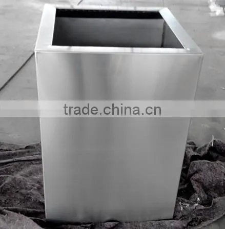 Hot Saled Stainless Steel Flower Pot/ Rectangular Planter Box for Garden photo-6