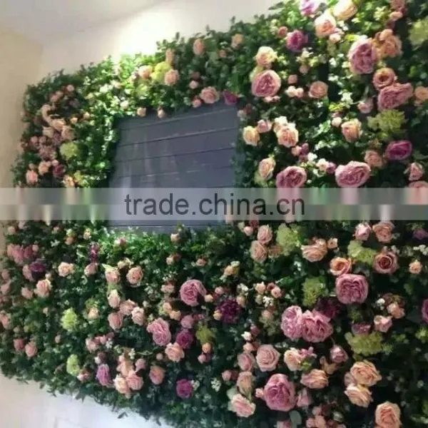Artificial Peach Flower Backdrop photo-3