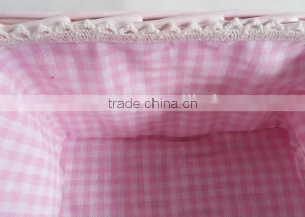 High Quality Square Wicker Basket Decorative Wire Bread Basket photo-6