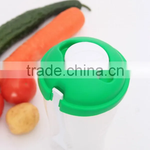 HOT SALE Plastic Salad To Go Plastic Fruit Salad Cup Box With Dressing & Fork photo-2
