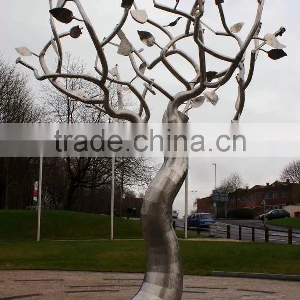Stainless Steel Mirror Finishing Metal Decorative Metal Trees for Sale photo-4