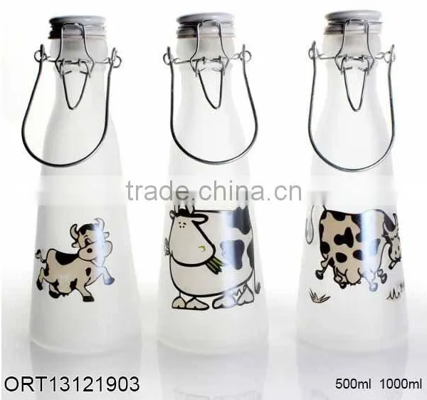 Wholesale Glass Storage Oil Vinegar Bottle photo-5
