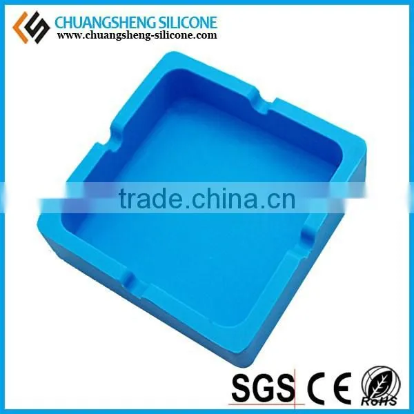 Men's Cigratte Silicone Tray, Table Ashtray, Smart Candy Color Ash Plate photo-5