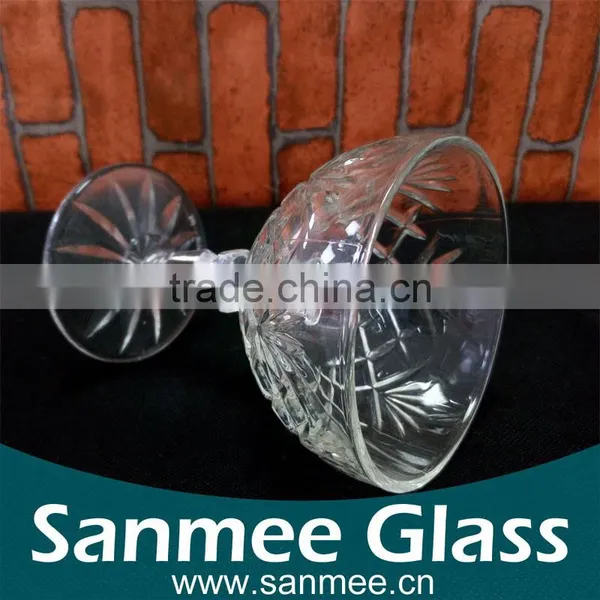 China Manufacture Wholesale Wine Black Glass Goblet photo-2