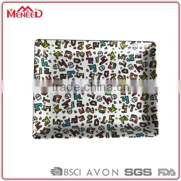 Eco-friendly BSCI Economic Resumable Japan Melamine Plastic Tray Food photo-2