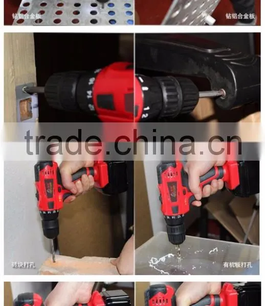 21v High Torque Multifunction Cordless Drills Power Tools photo-2