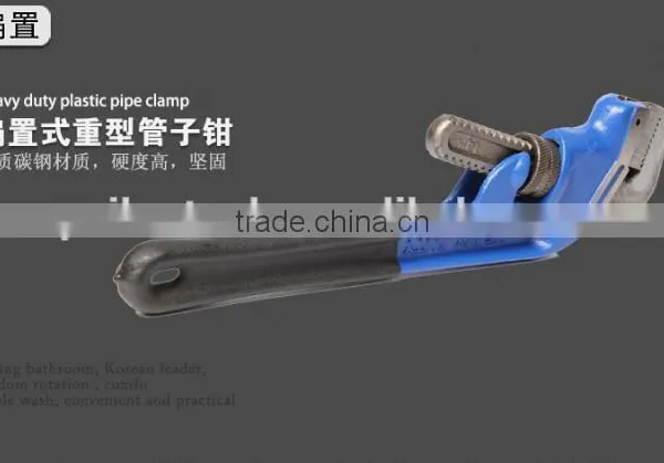 Heavy Duty Pipe Wrench Carbon Steel Angled Offset Pipe Wrench photo-2