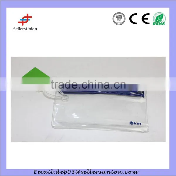 promotional small clear pvc travel cosmetic bag
