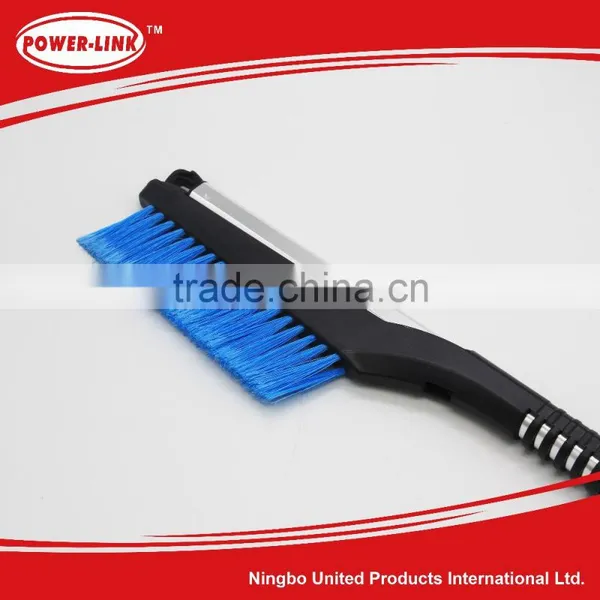 Plastic Car Window Wiper With Ice Scraper Snow Rain Brush photo-2