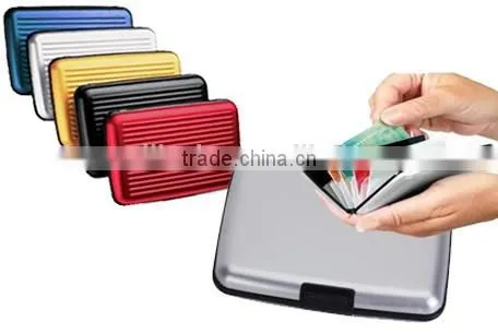 Hot Selling Aluminum Business Credit Card Holder Aluminum Wallet AK1004 photo-2