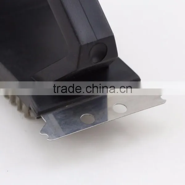 Not Coated Mini BBQ Grill Brush With Scraper photo-6