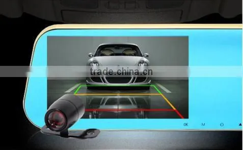 Rearview Mirror Dual Dash Camera 1080P Car DVR photo-4