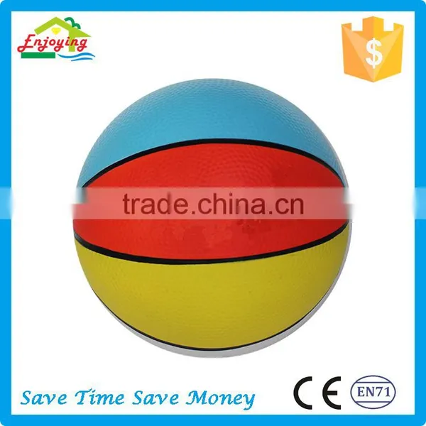 High Quality Enviromental Material Small Mini Kids Toys Rubber Pvc Basketball for Sale photo-5