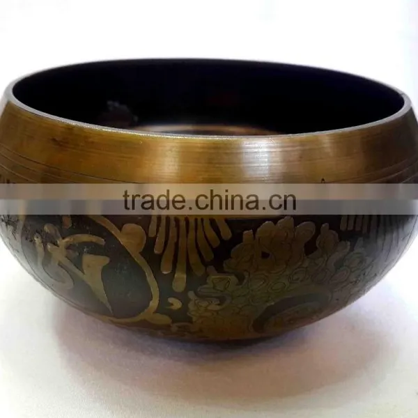 Best Selling Symbolic Tibetan Healing Meditation Singing Bowl photo-2