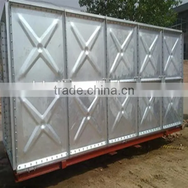 The Best Price!! Raw Material Steel Channel Galvanized Steel Water Storage Tank photo-3